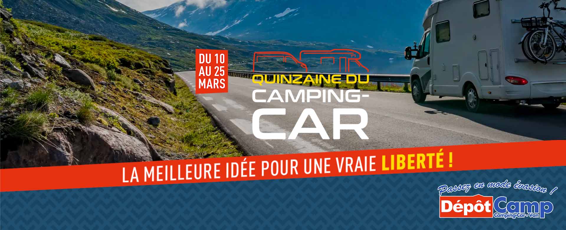 La quinzaine du camping-car
