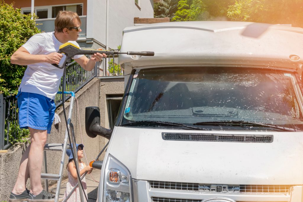laver camping-car