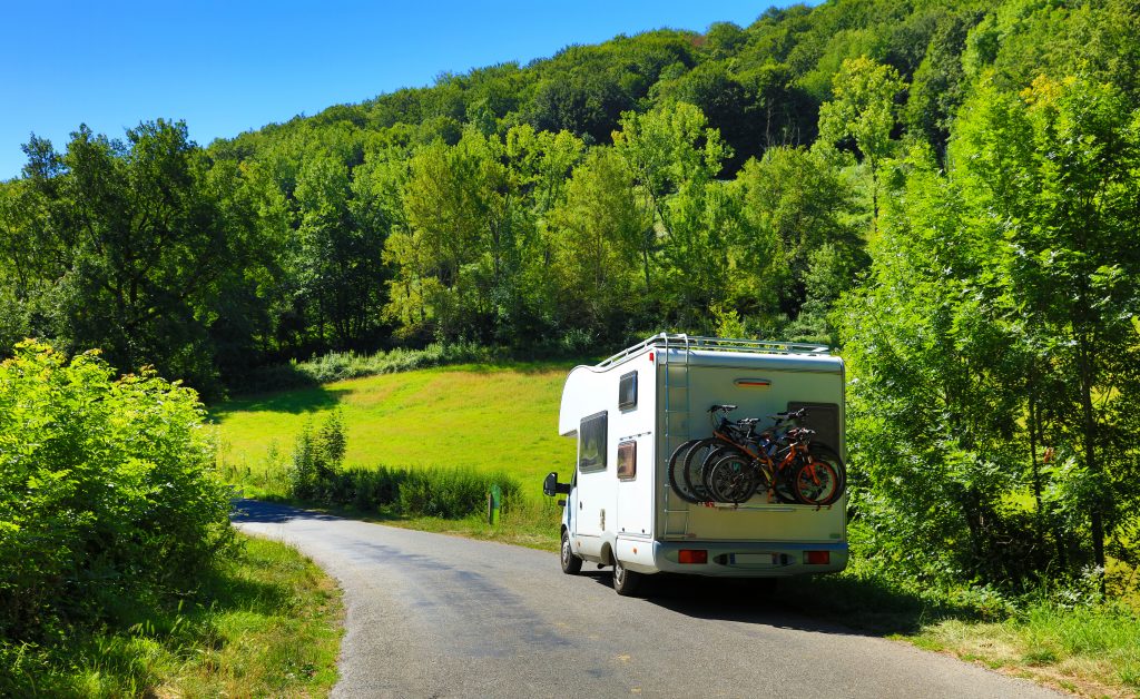 camping-car en Aveyron