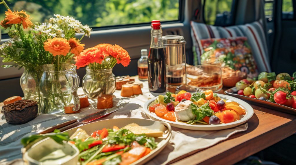 cuisiner en camping-car